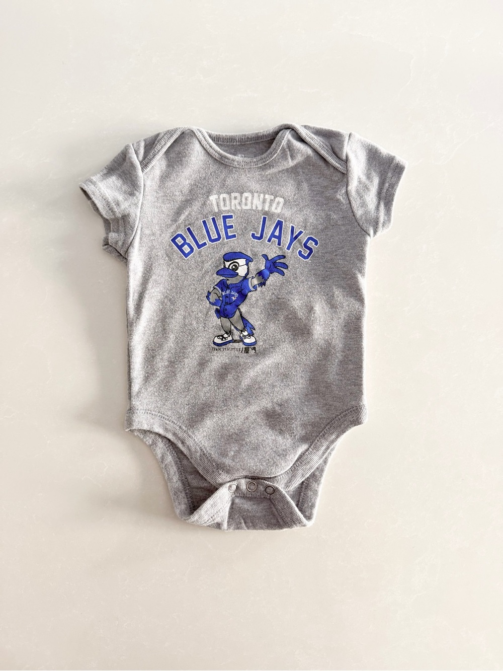 Toronto Blue Jays Mascot "Ace" Baby Bodysuit • Size 6-12M